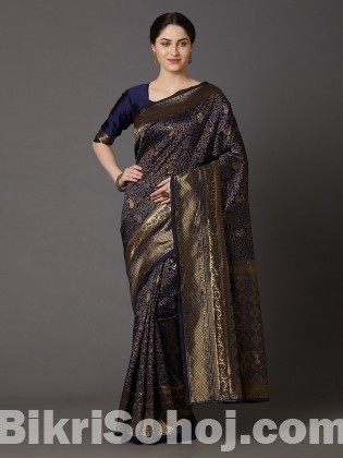 Print Silk Saree